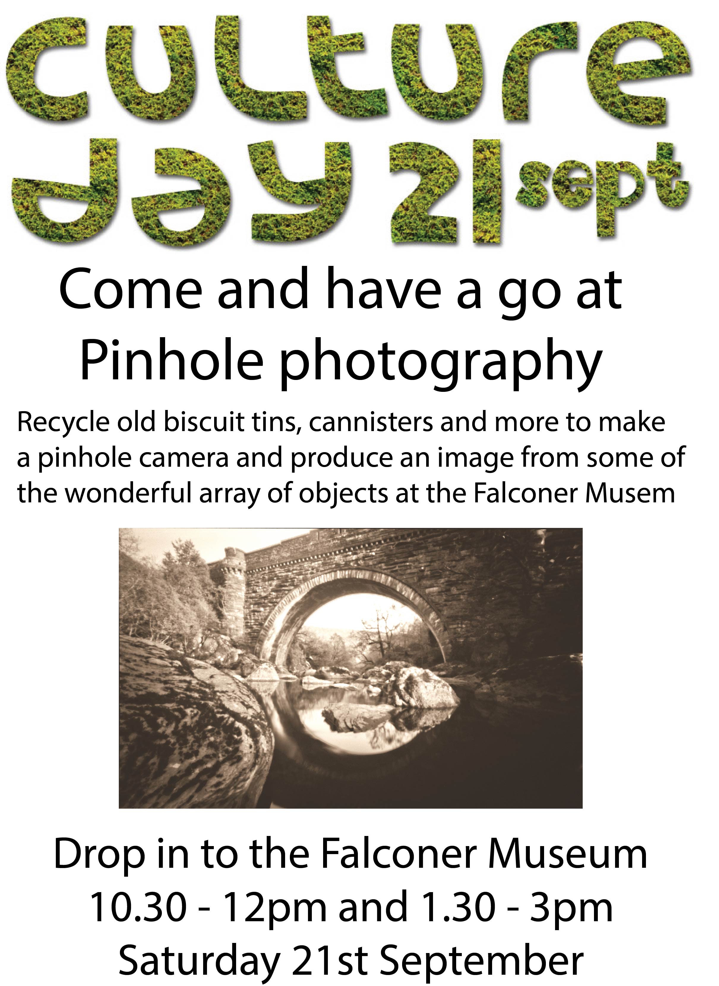 Pinhole Photography Workshop at the Falconer Museum